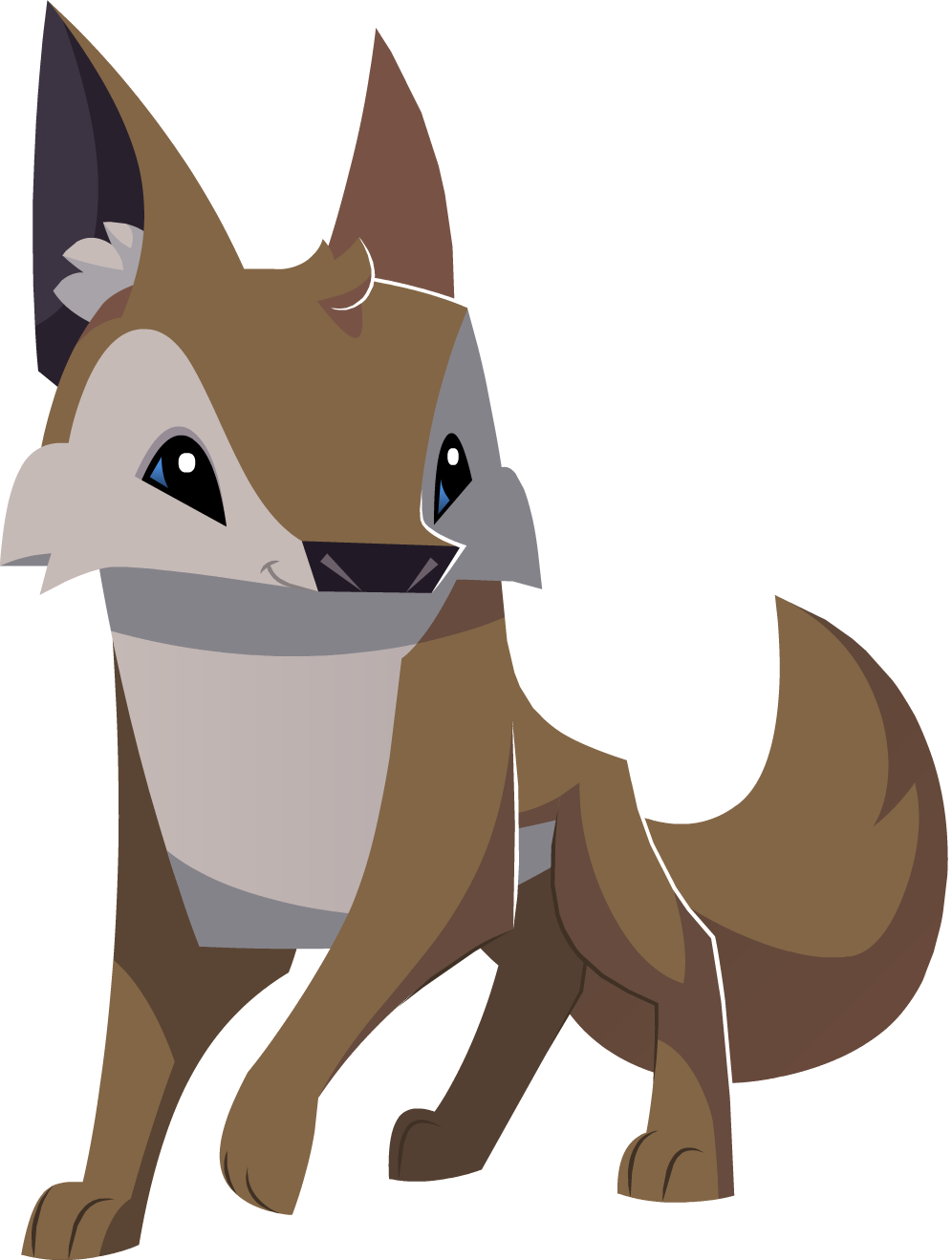 Coyote Graphic Thing - Animal Jam New Animals (996x1319)