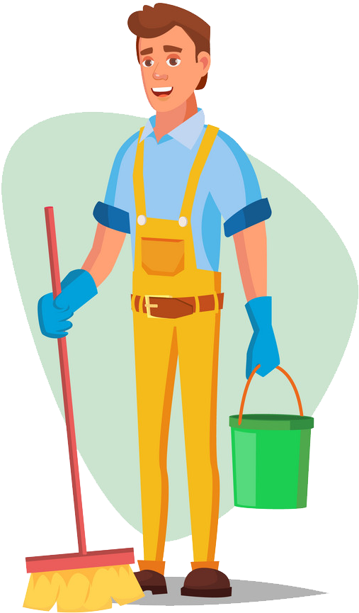 Servicios De Limpieza Caricaturas (1000x1080)