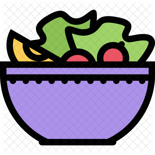 Salad, Kitchen, Cooking, Chef, Restaurant, Food Icon - Food (512x512)