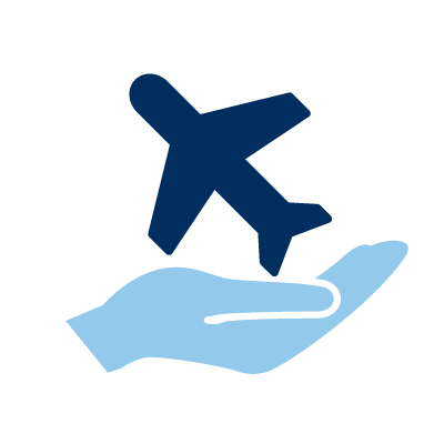 End To End Services - Aircraft Management Icon Png (400x400)