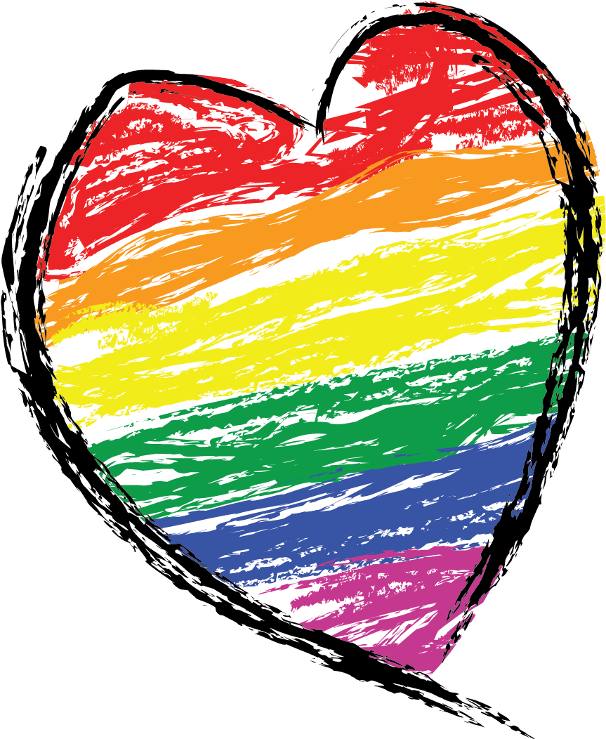 In June This Year, Steelworkers From All Across Canada - Pride Heart Transparent (1161x1064)