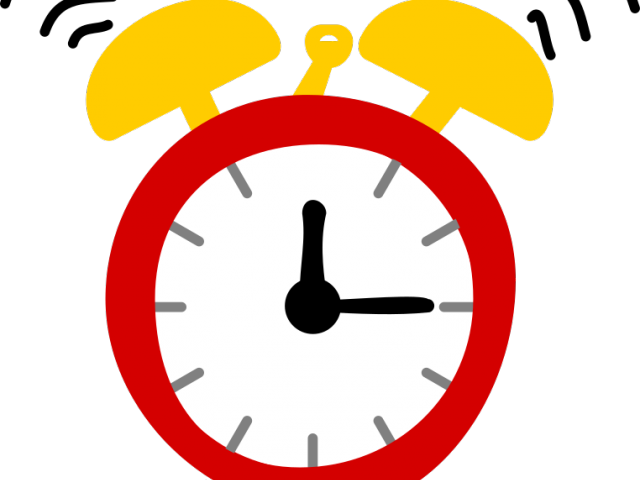 Alarm Clock Clipart - Alarm Clock (640x480)