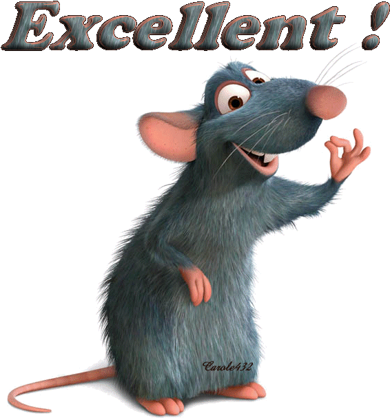 Résultat De Recherche D'images Pour "gifs Animés - Powers Collectibles 29597 Signed Oswalt Patton - Ratatouille (602x626)