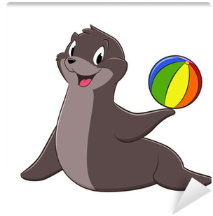 Cartoon Picture Sea Lion (400x400)