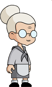File - Xilam - Shuriken School - Mrs - Clean - Character - Shuriken School (380x380)