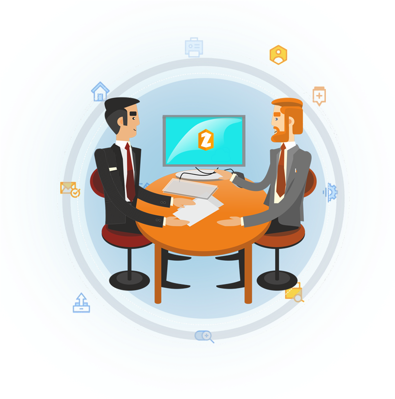 Коммерческое Предложение На Контекстную Рекламу Для - Illustration (812x808)