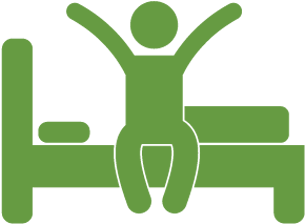 Sleep Better - Man Watching Tv Icon (360x360)