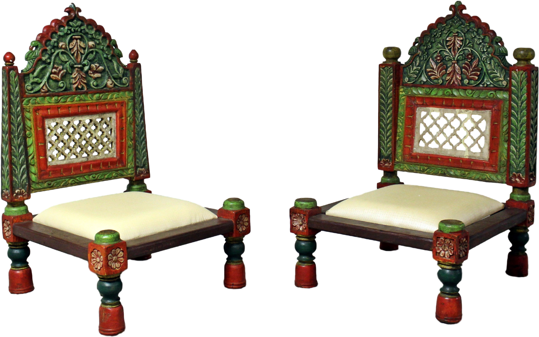 This Is A Traditional Low Height Teak Wood Tribal Style - Low Height Chairs (2048x1269)