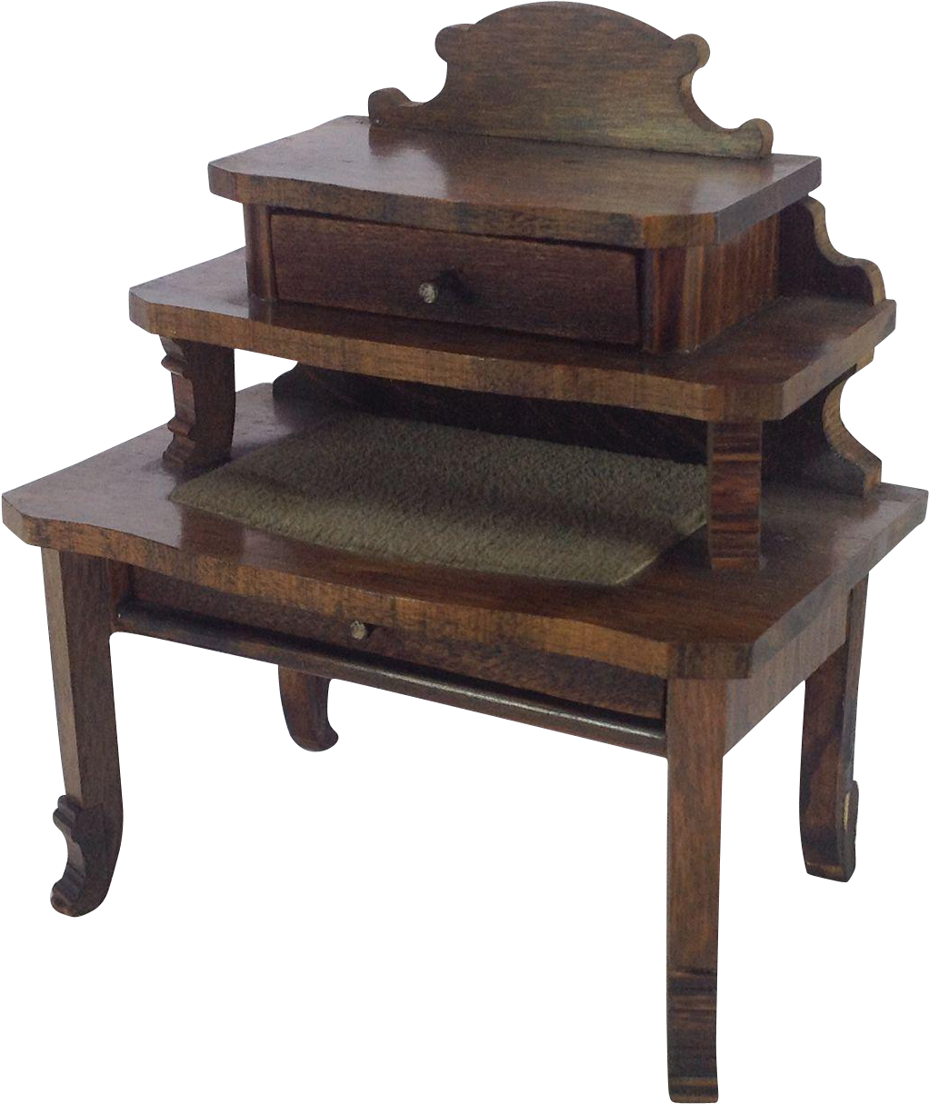 Dollhouse Furniture - Writing Desk (1214x1214)