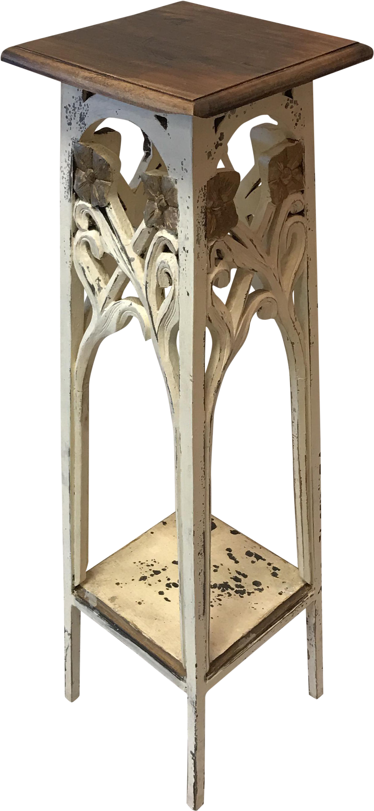 Antique Victorian Wooden Plant Stand On Chairish - Antique Victorian Wooden Plant Stand On Chairish (1358x2941)