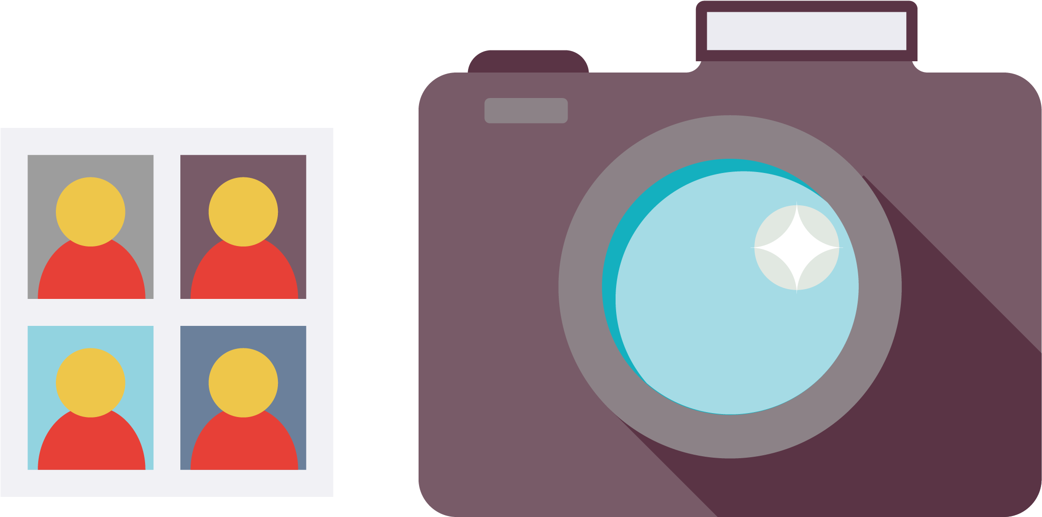 Graphic Design Camera Euclidean Vector - Graphic Design (2833x1833)