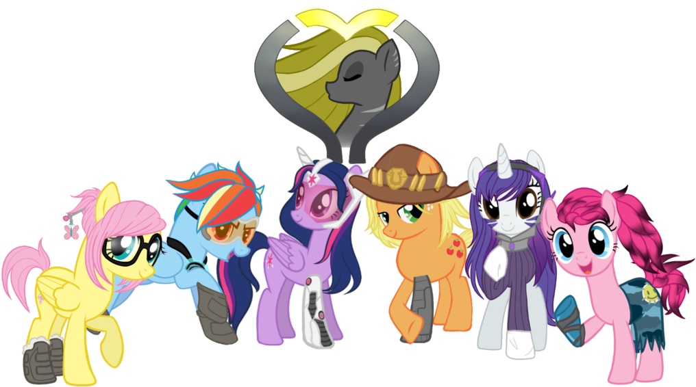 Nice Images Collection - Mlp Overwatch Crossover (1024x576)