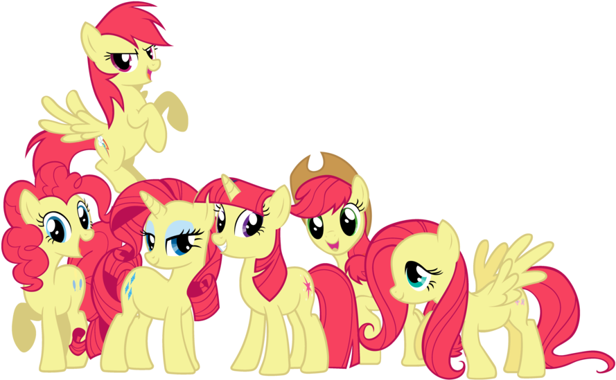 My Little Pony Clipart Apple Bloom - My Little Pony Friendship (900x567)