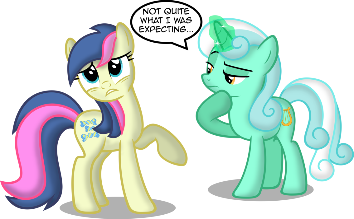 Bonbon Hair Swap By Austiniousi On Deviantart - Lyra And Bon Bon Hair (1135x704)