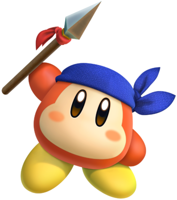 Bandana Dee - Kirby Bandana Waddle Dee (350x395)