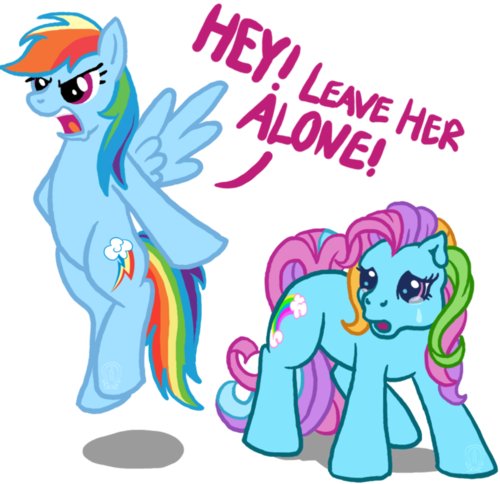 My Little Pony Wallpaper Entitled Stop The Hate On - My Little Pony G3 (500x484)