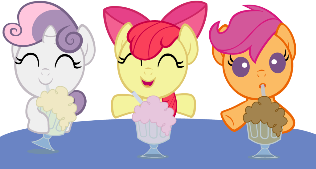 Rainbow Dash Scootaloo Apple Bloom Pony Pink Cartoon - My Little Pony Baby Apple Bloom (1024x573)