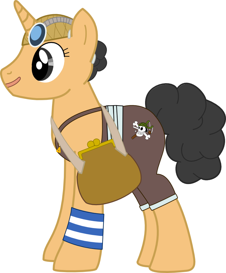 My Little One Piece Usopp By Snowflame - My Little Pony One Piece (751x905)