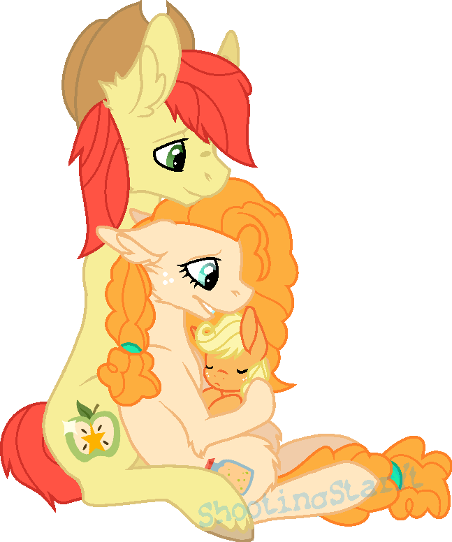 Mlp - Mlp Applejack's Parents Deviantart (647x776)