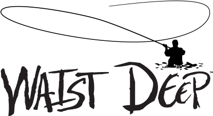 Fly Fishing Decal - Calligraphy (450x600)