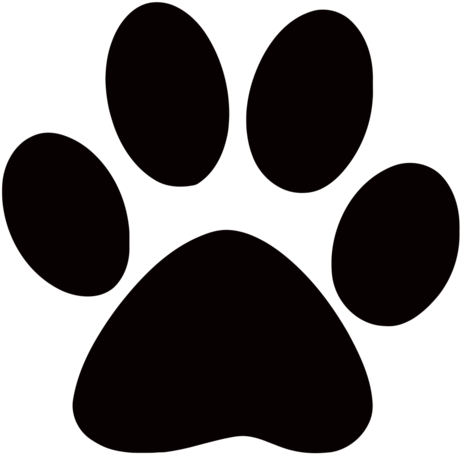 Cougar Paw Print Clip Art - Paw Print Clip Art (1024x1024)
