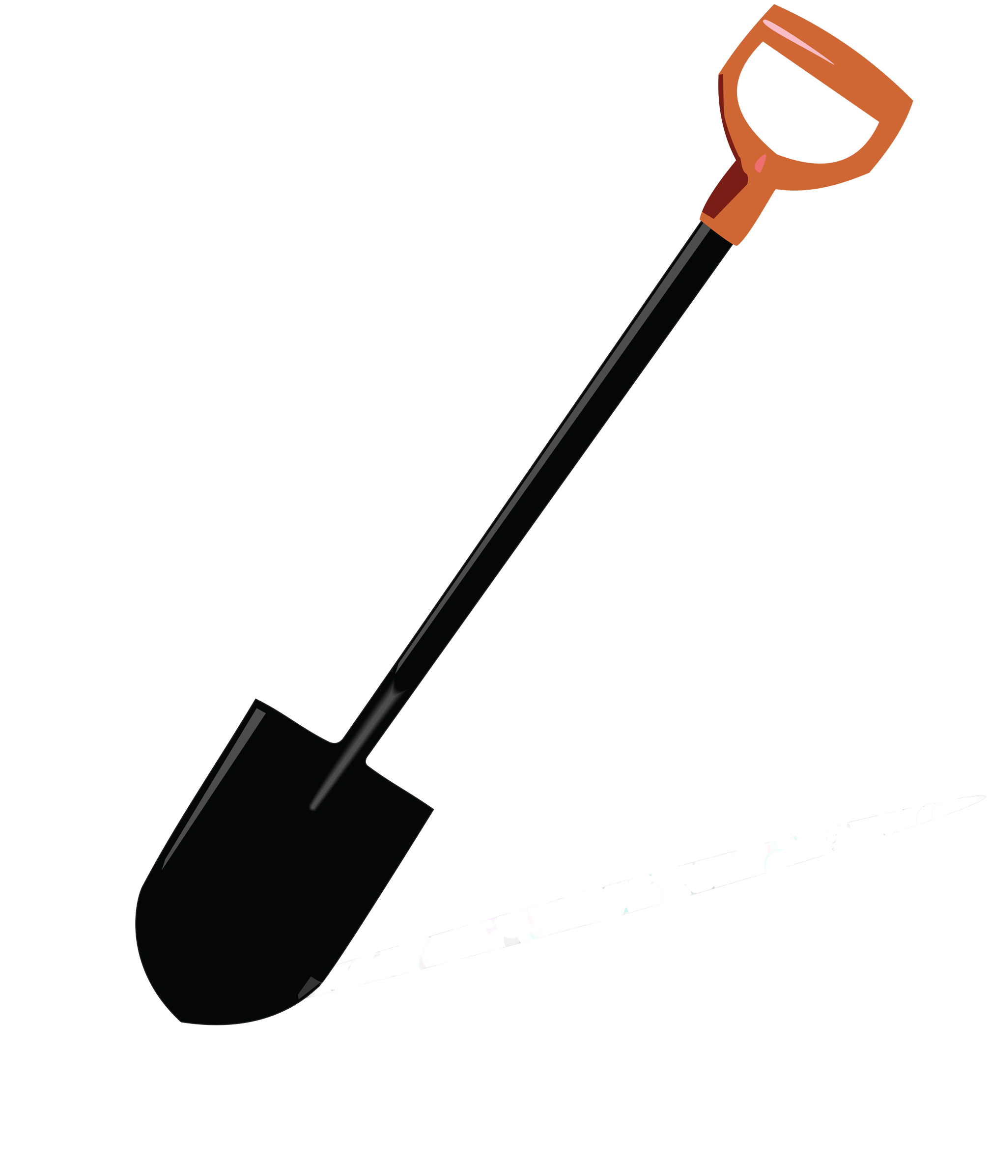 Garden Shovel Clipart - Shovel Png (2084x2400)
