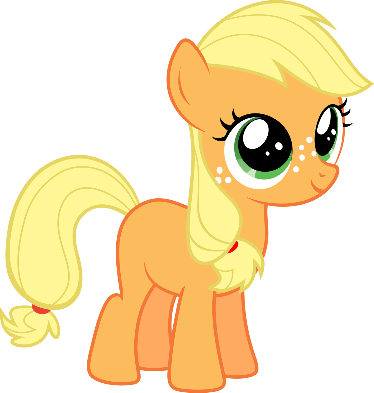 My Little Pony Filly - My Little Pony Applejack Young (1280x1344)