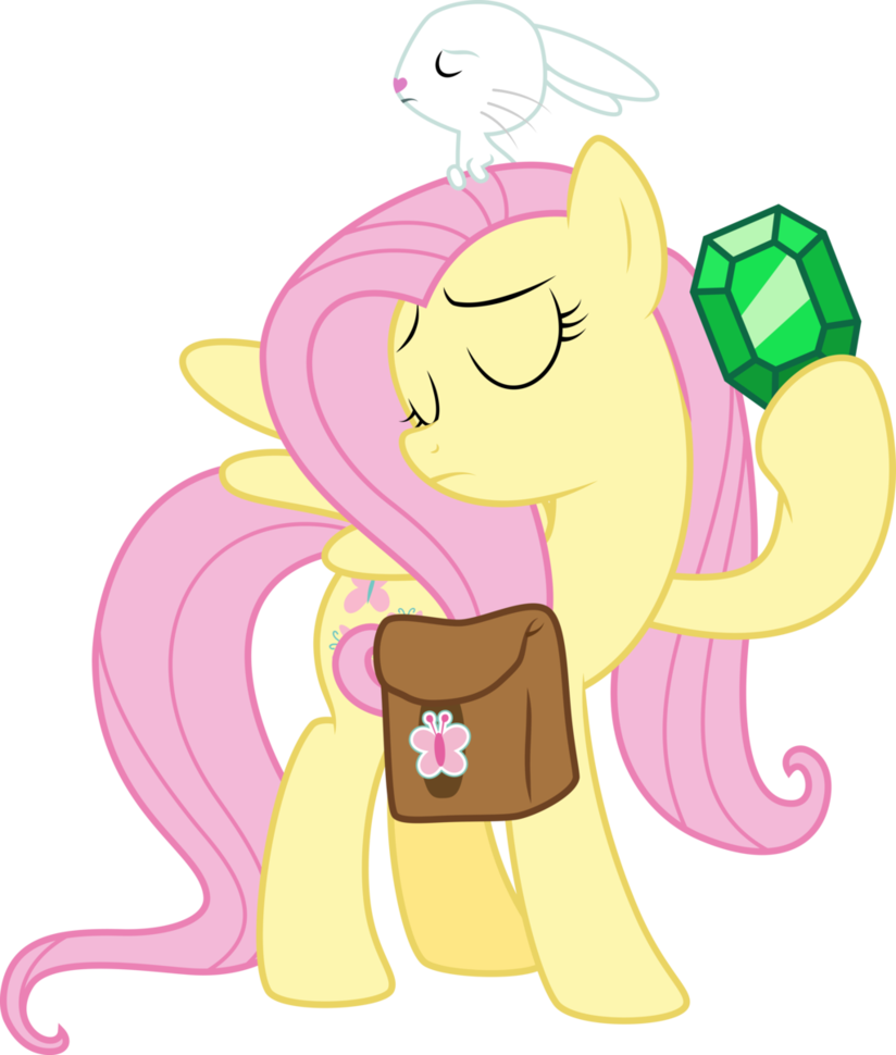 پونی کوچولو - Fluttershy (824x970)