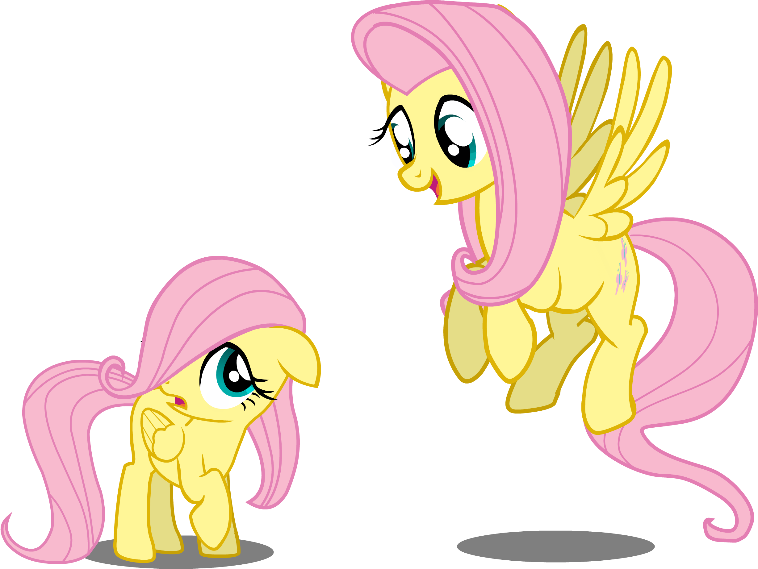 عکس پایین رو دوسش دالم - Fluttershy (2936x2071)