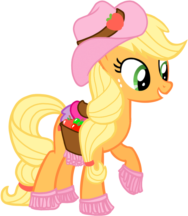 Fashion Style Applejack By Bananasplitzel - Little Pony Friendship Is Magic (836x947)