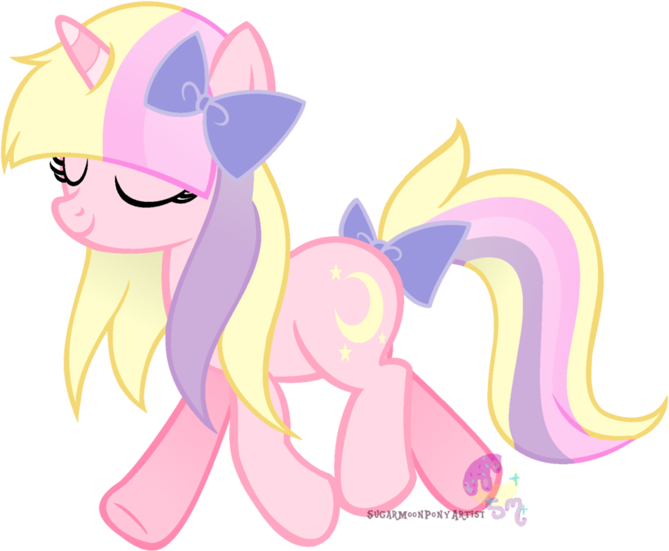 Sugar Strutting Down That Imagination Road By Sugarmoonponyartist - Sugar (981x815)