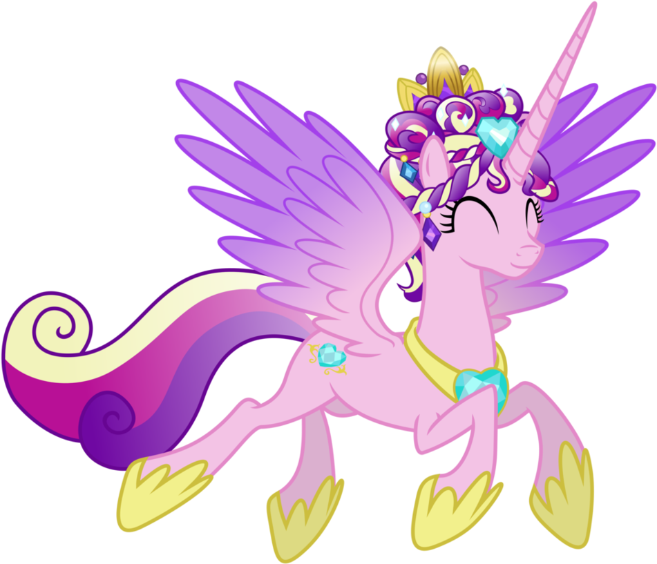 Image Result For شکلک پونی‎ - Princess Cadance Crystal Pony (964x828)