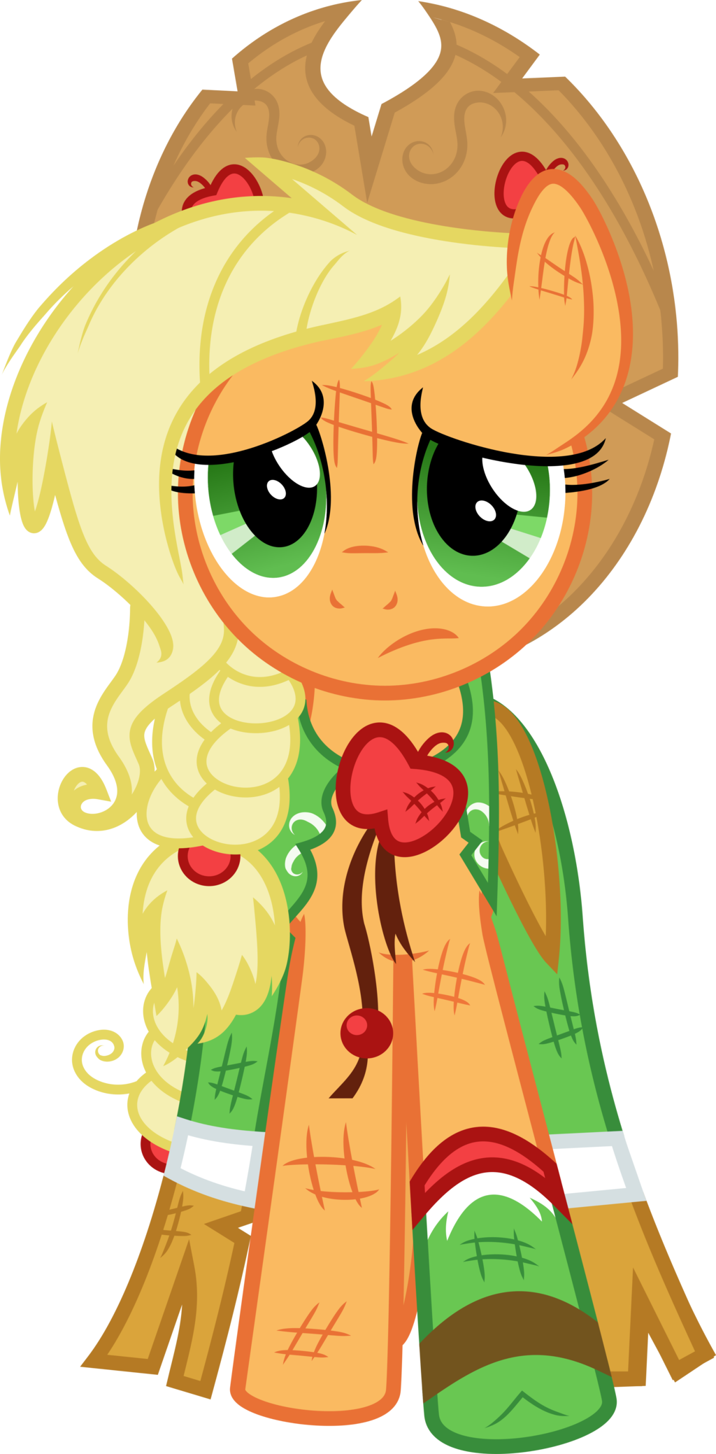 Applejack's Worst Night Ever By Rainbowrage12 Applejack's - Applejack (1024x2078)