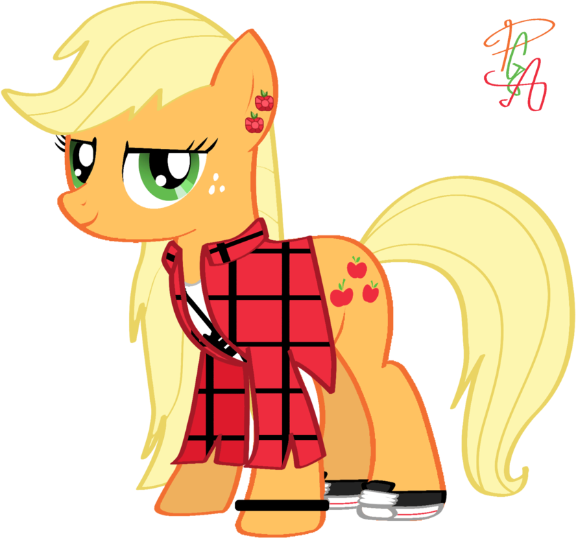 90s Applejack By ~pa0oliitahw On Deviantart - Applejack 90s (900x796)