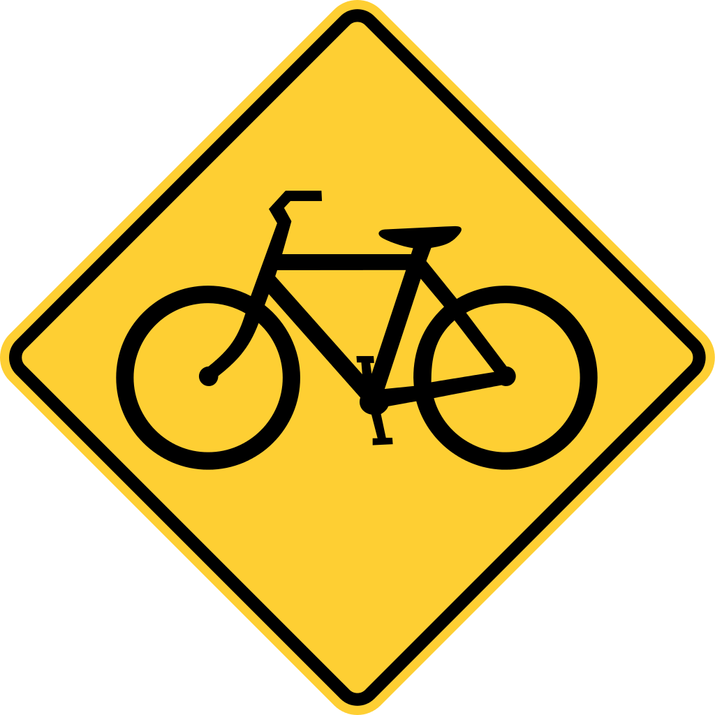 Backpacker Travel - Merging Lanes Sign (1024x1024)