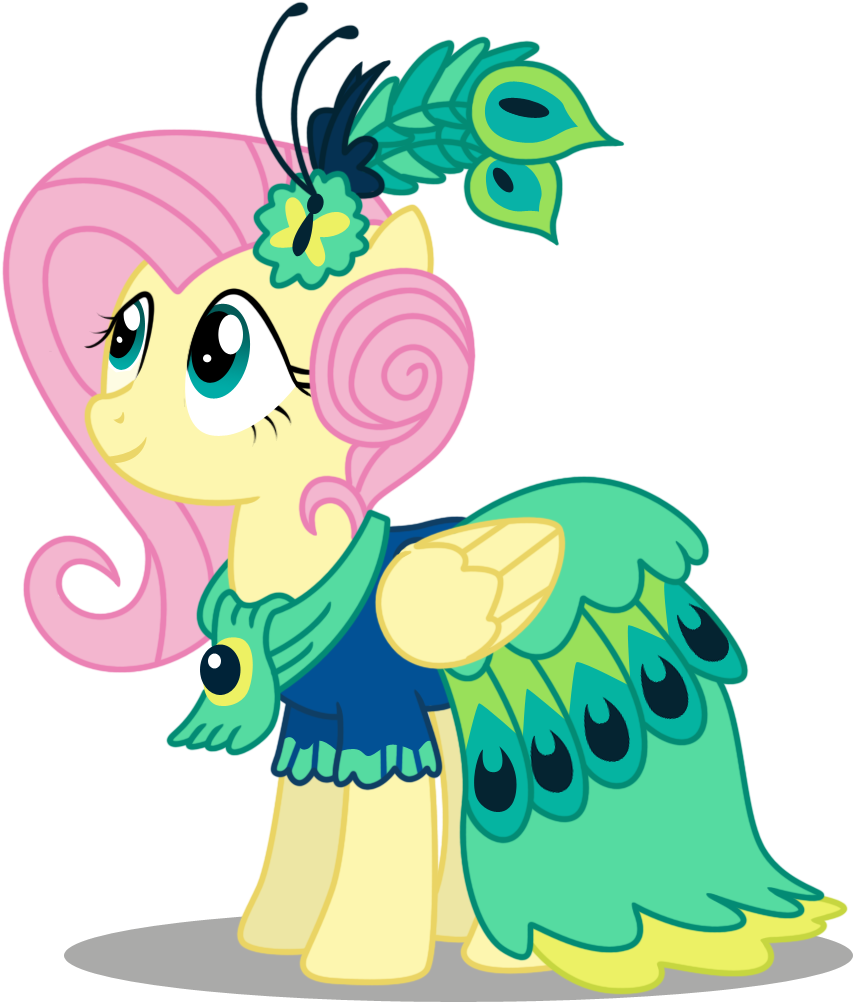My Little Pony Fluttershy Gala Dress (1000x1076)