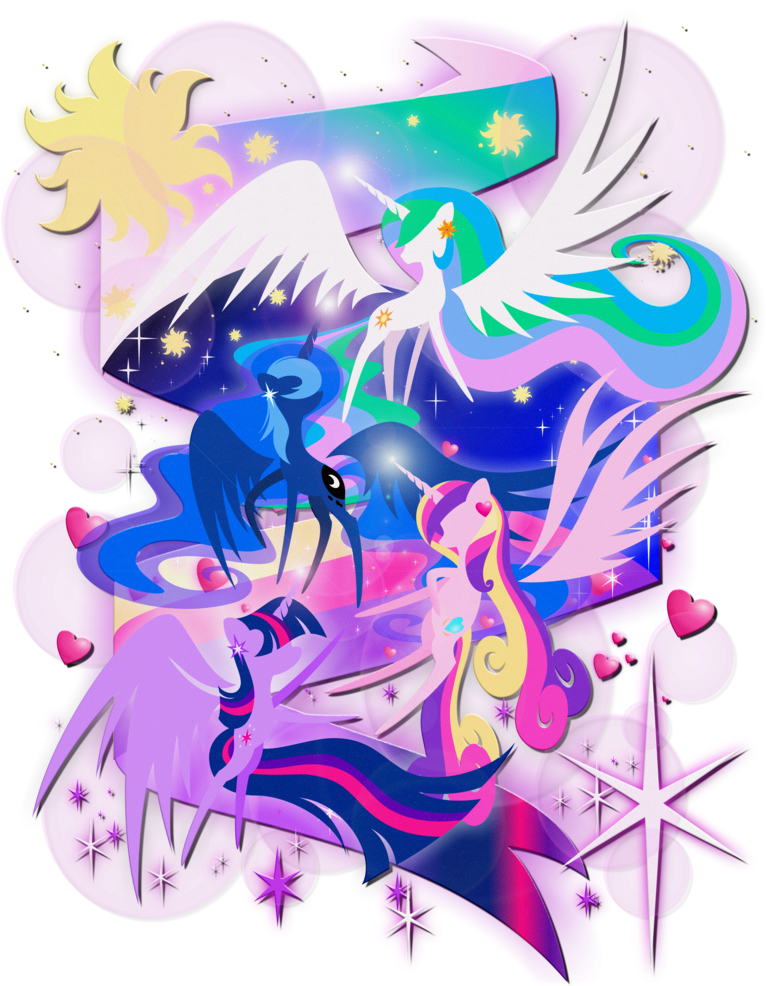 ♥عکس پرنسس های پونی کوچولو♧ - Mlp Heritage (800x1000)