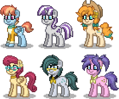 Pony Town - Pony Ocs In Pony Town (450x400)