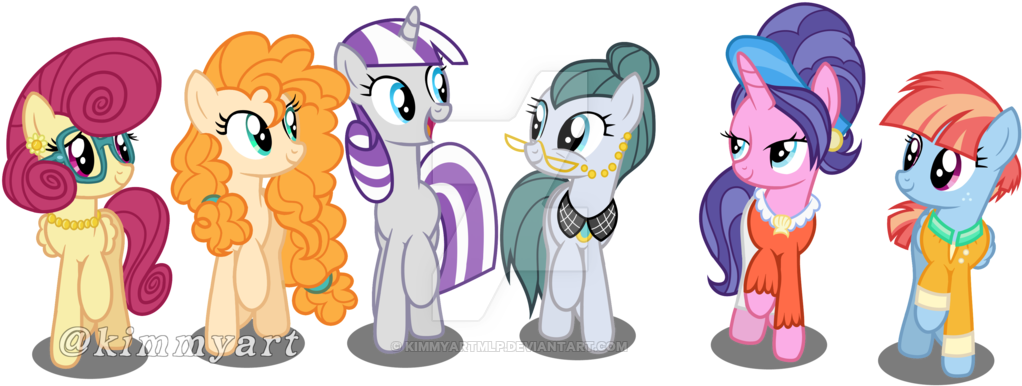 Mane 6 Moms By Kimmyartmlp - Mane 6 Moms (1024x418)