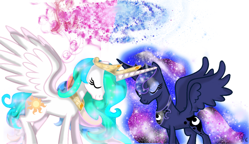 عکس هنری لونا و سلستیا - پرنسس سلستیا و لونا (1024x592)