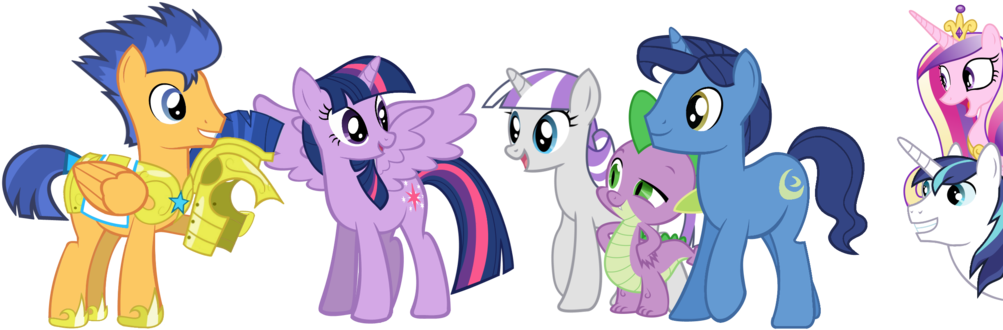 Meeting The Family Twilight Sparkle By Rebron Y - Cartoon (1024x366)