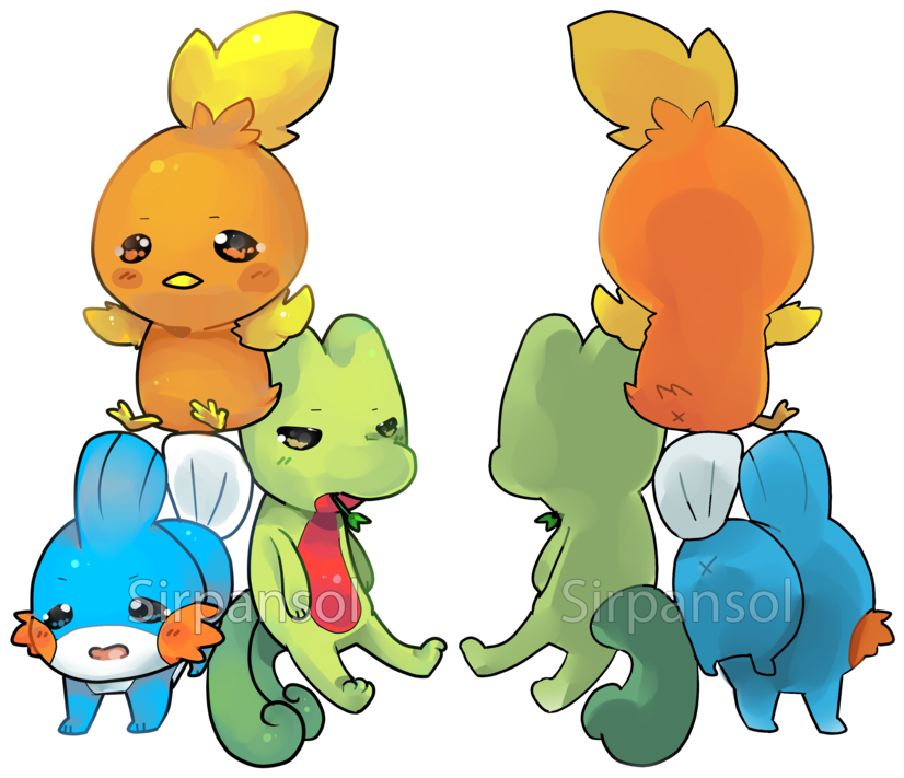 Starters By Sirpansol Digital Art Drawings Paintings - Cartoon (952x840)