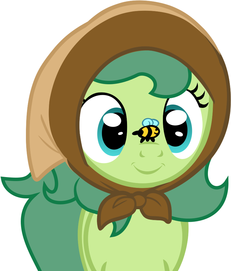 Kody02, Babushka, Bee, Clothes, Cute, Digital Art, - Cartoon (980x1080)