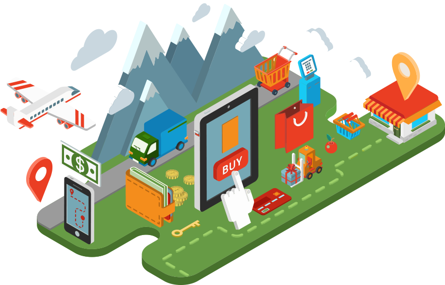 Ecommerce-pci - Online Retail Png (900x583)