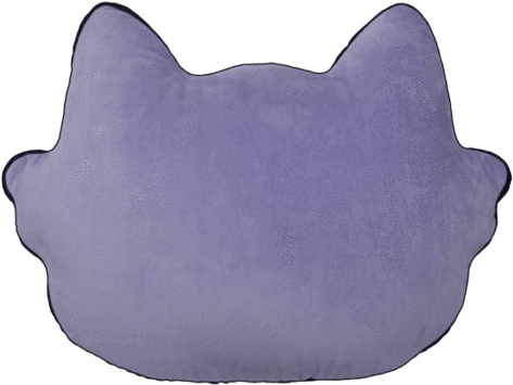 Iscream Emoji Cat With Glitter Glasses Scented Embroidered - Cat (480x480)