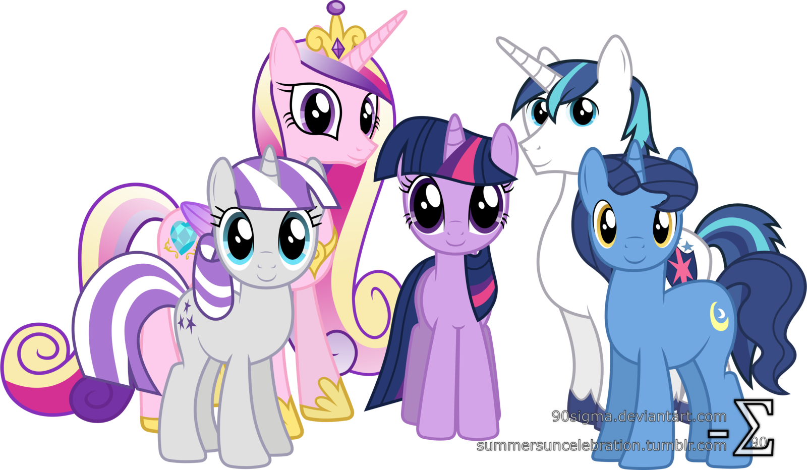 My Little Pony Friendship Is Magic Families - Twilight Sparkle And Shining Armor's Parents (1600x932)