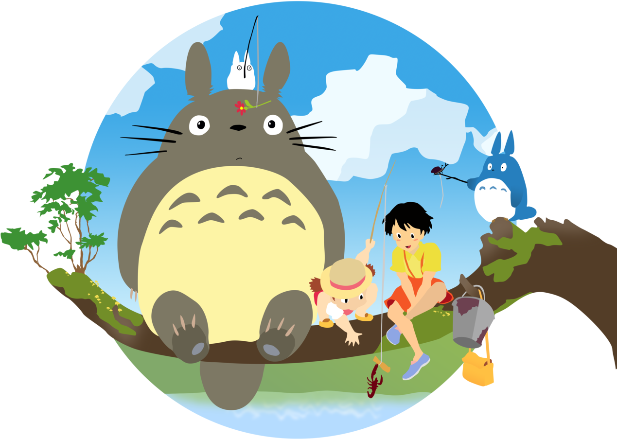 The Example Above Was Very Similar To The Style I Planned - My Neighbor Totoro Vector (1280x954)