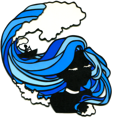 Originally A Hand Cut Paper Illustration I Designed - Lapel Pin (500x499)