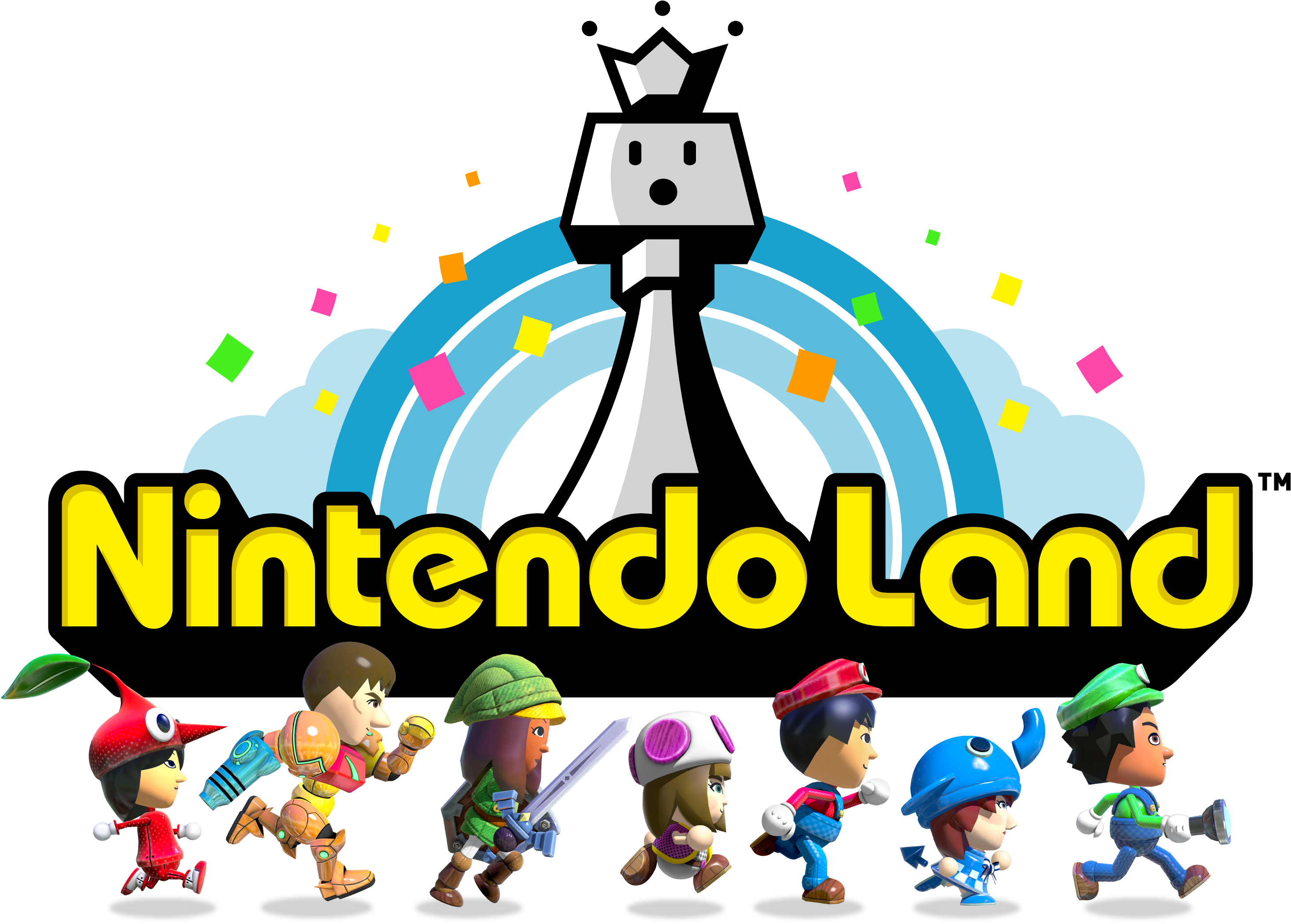 Nl-character Group Logo - Nintendo Land (3500x2700)
