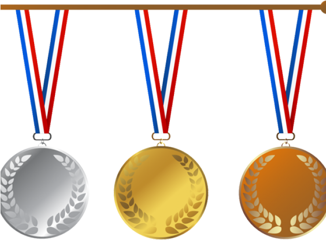 Medals Clipart Mini Olympics - Medals Clip Art (640x480)